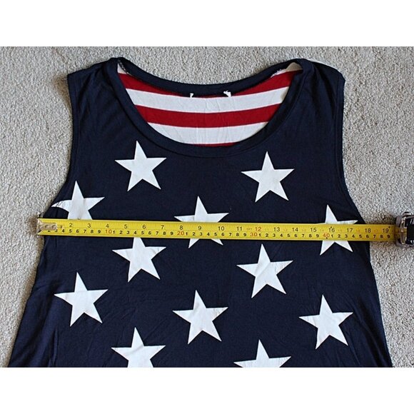 American Rebel - Stars and Stripes Stretchy Tank, Med - Picture 6 of 6